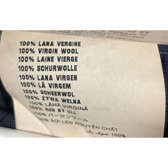 Miu Miu Black Pleated Skirt With Adjustable Waist Belt & Gold Clasp Closure - Picture 15 of 16